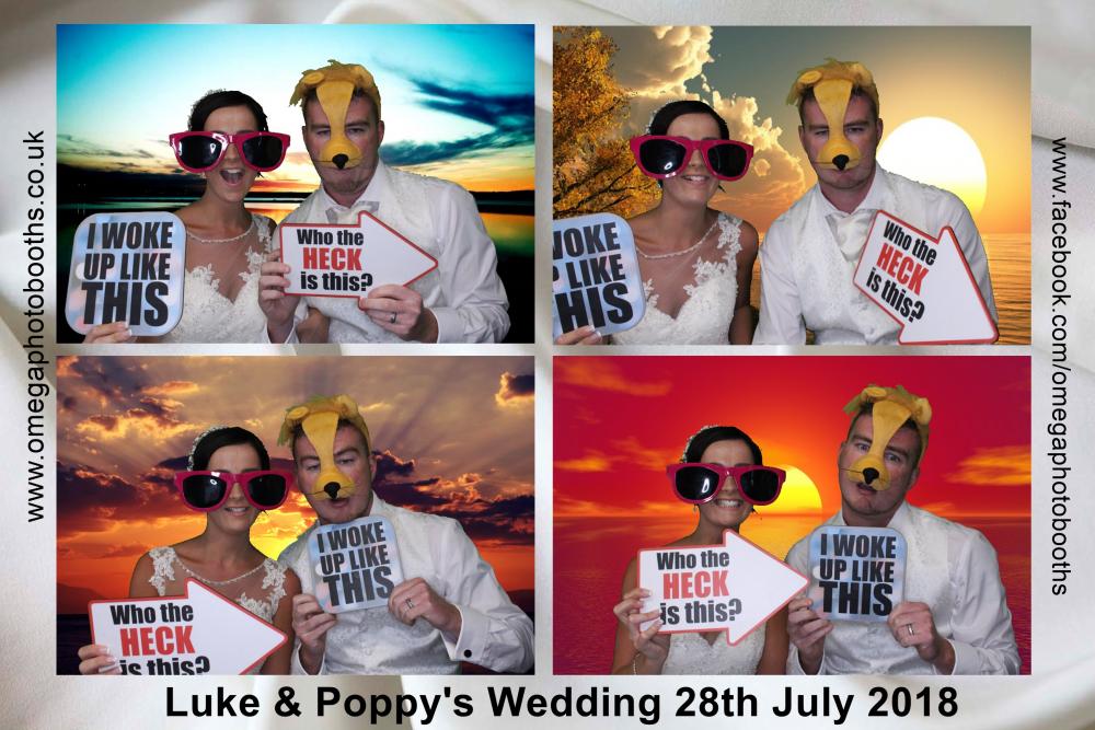 Luke & Poppy's Wedding | View more photos from the event at gallery.omegaphotobooths.co.uk/u/Omega-Photobooths/Luke-Poppys-Wedding